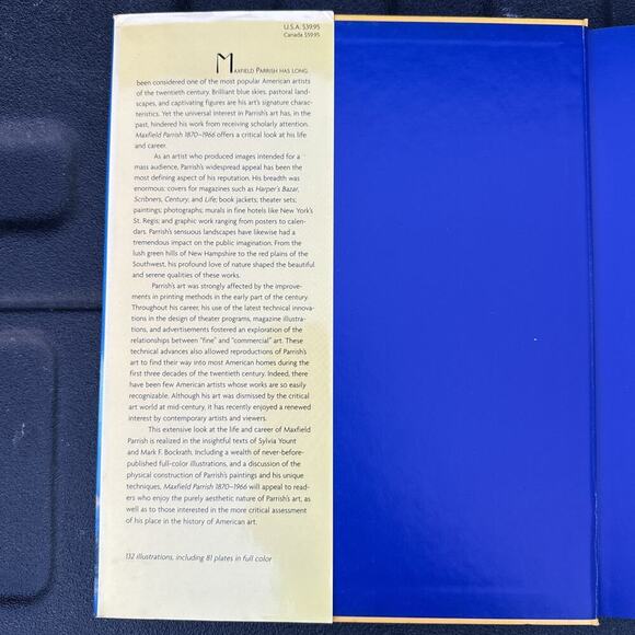 Maxfield Parrish : 1870-1966 by Maxfield Parrish, Sylvia Yount and Pennsylvania - Picture 2 of 4